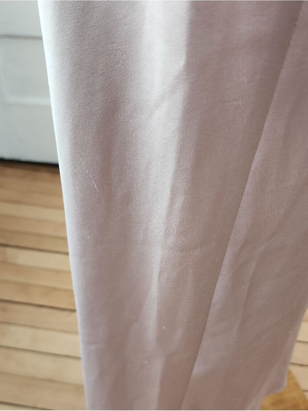Jenny Yoo Marla Dress Luxe Satin Prom Bridesmaid Dress- Prosecco, Size 6 - Picture 16 of 16